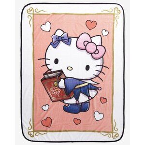 Sanrio Hello Kitty Magic Card Throw Blanket 45x60 NEW